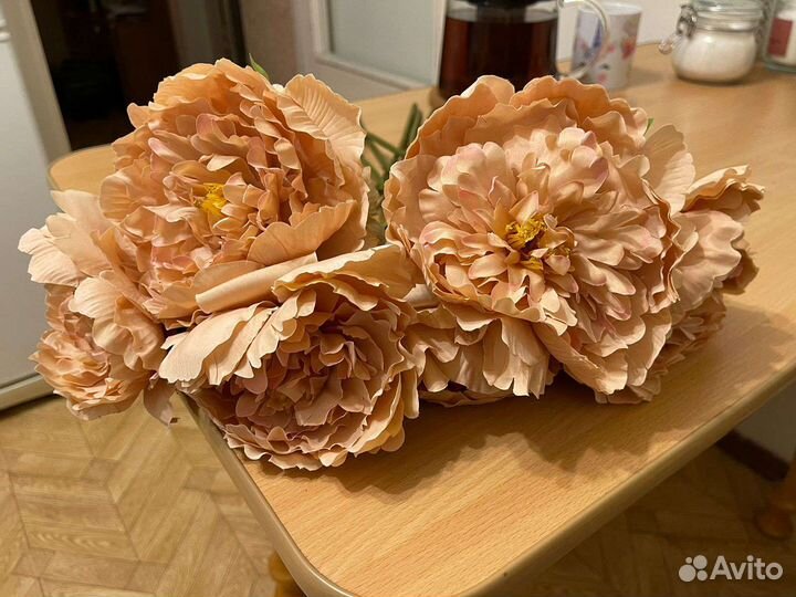 Искусственные цветы. Пионы