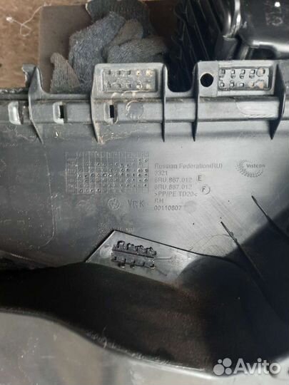 Обшивка двери передняя правая VW Polo5