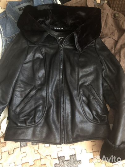 Куртка дубленка новая 44-46