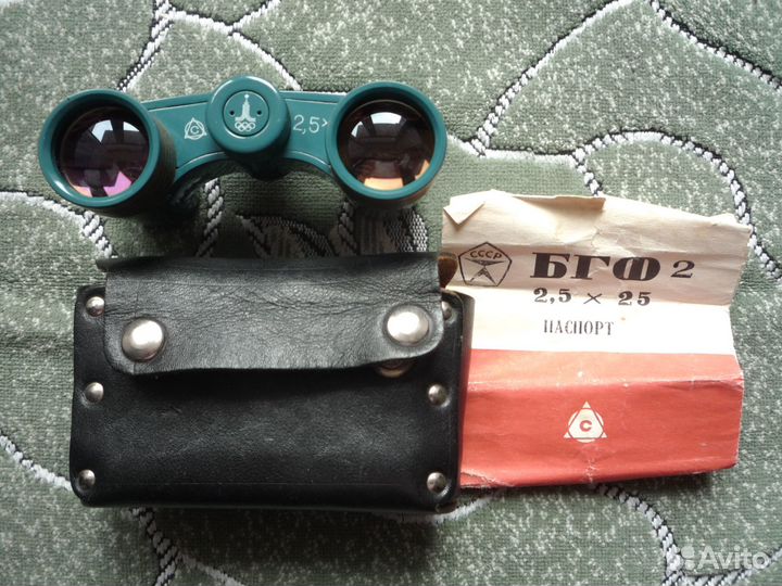 Бинокль театральный бгф2 2,5Х25. Олимпиада 80