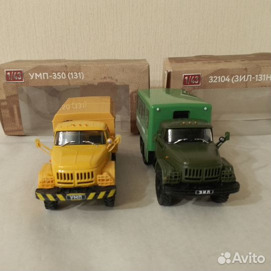 Модели СССР 1 43 ЗИЛ-131 (Умп-350,Вахта-32104)