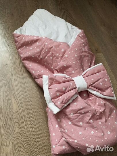 Конверт на выписку для девочки весна осень