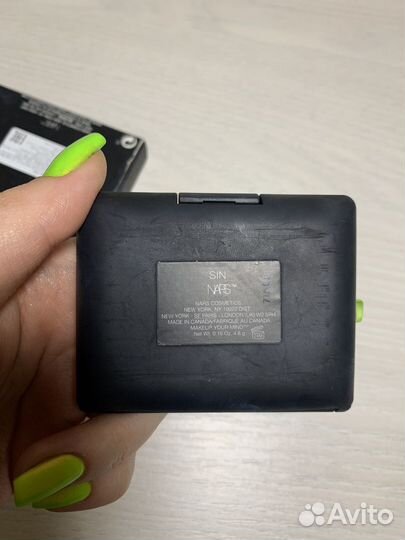 Румяна nars sin