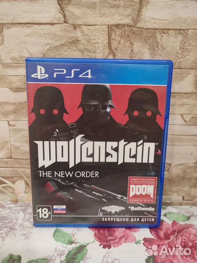 Диск Wolfenstein the New Order для ps4