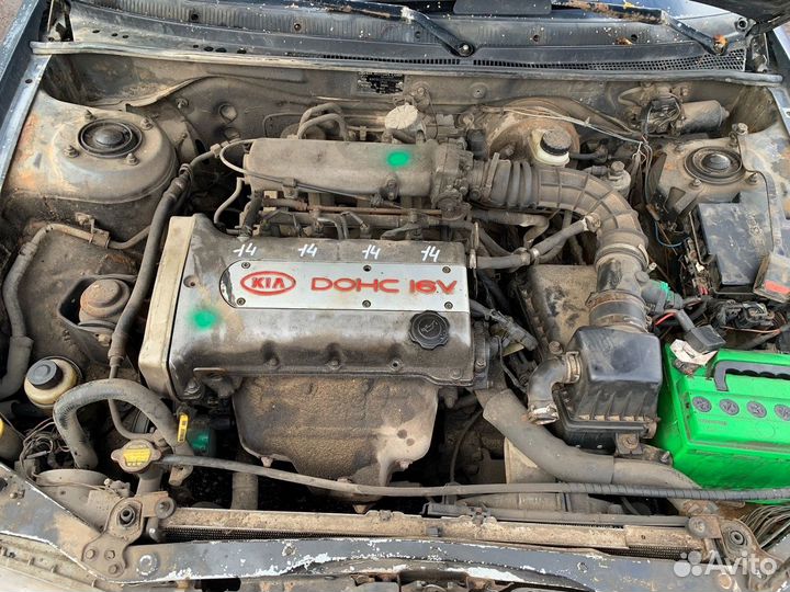 Двигатель Kia Clarus 1.8 T8