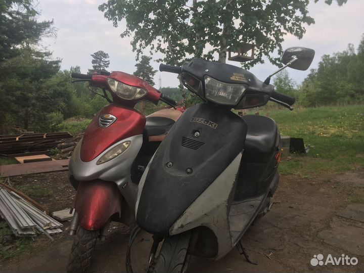 Скутер suzuki lets 2