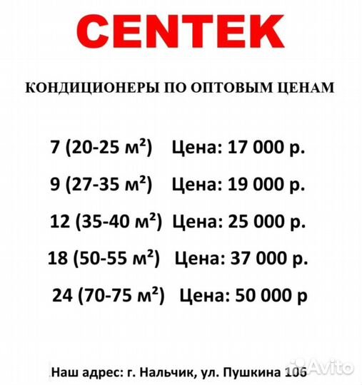 Кондиционеры Сплит-система
