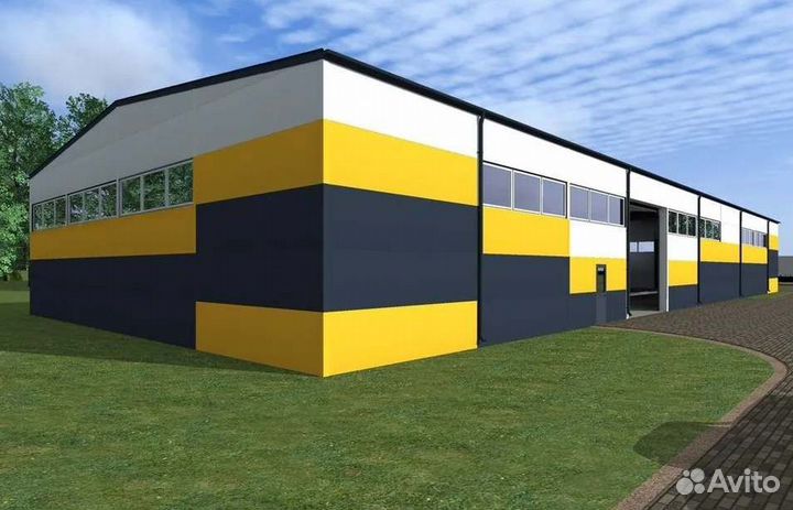 Складов из Сэндвич-Панелей под ключ