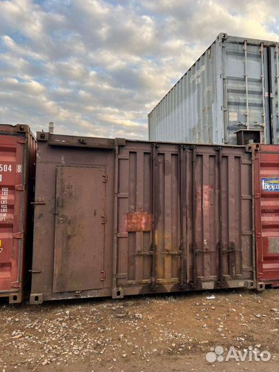 Контейнер 20 футов широкий для гаража