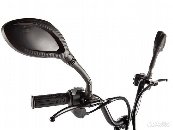 Электровелосипед green city e-alfa Fat темно-серый