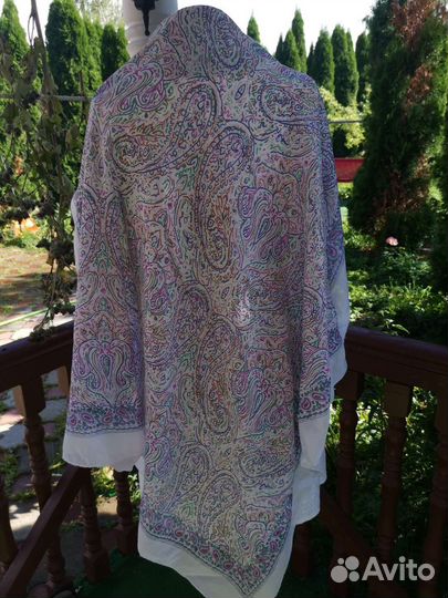 Большой платок хлопок Шёлк