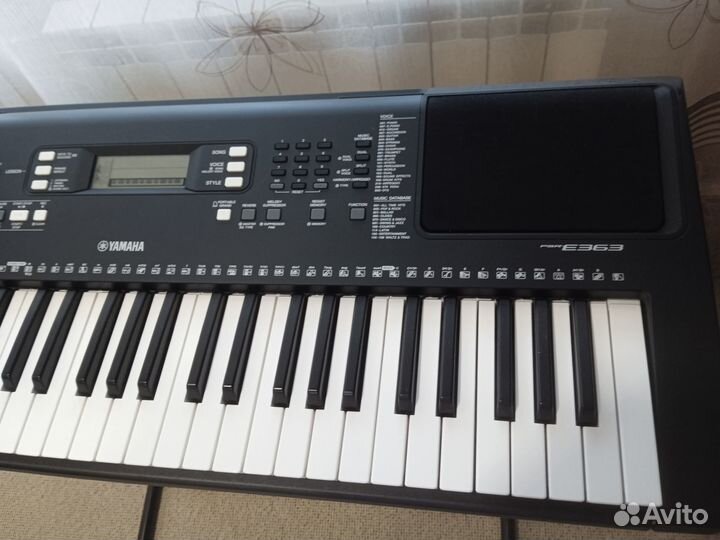 Синтезатор Yamaha PSR-E363, динамические клавиши