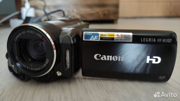 Цифровая видеокамера canon legria HF M307