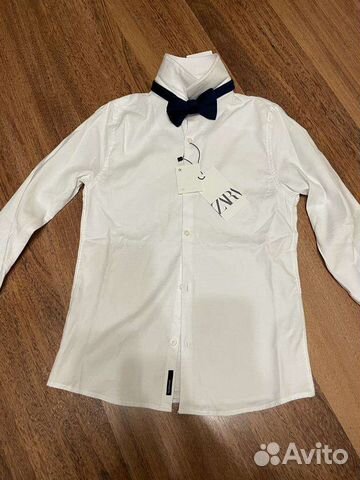 Рубашка с бабочкой для мальчика zara