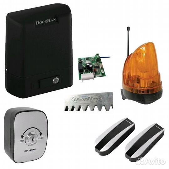 Привод для откатных ворот doorhan SL500 + 2 пульта