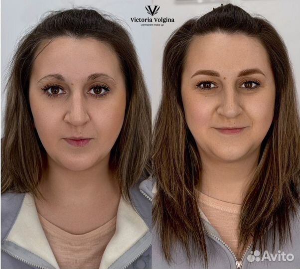 Перманентный макияж бровей