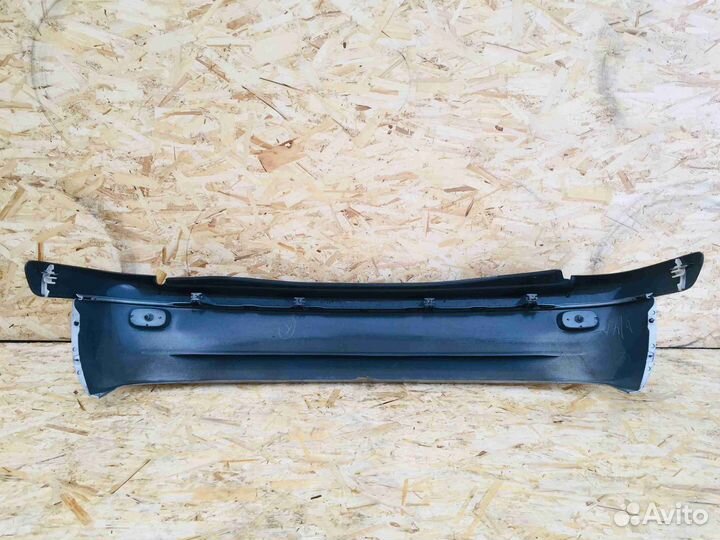 Бампер задний Дорест Toyota Raum EXZ10EXZ15 Серебр