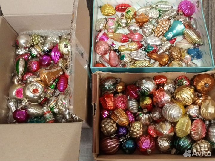 Елочные игрушки из СССР