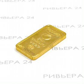 Золотой слиток 999 проба 20 грамм (сертификат)