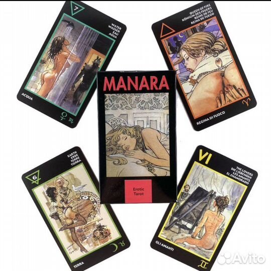 Карты таро - Erotic Tarot Manara