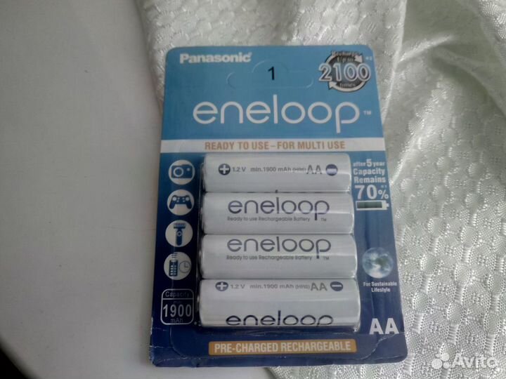 Аккумулятор Panasonic (eneloop) 2100r.1900mAh