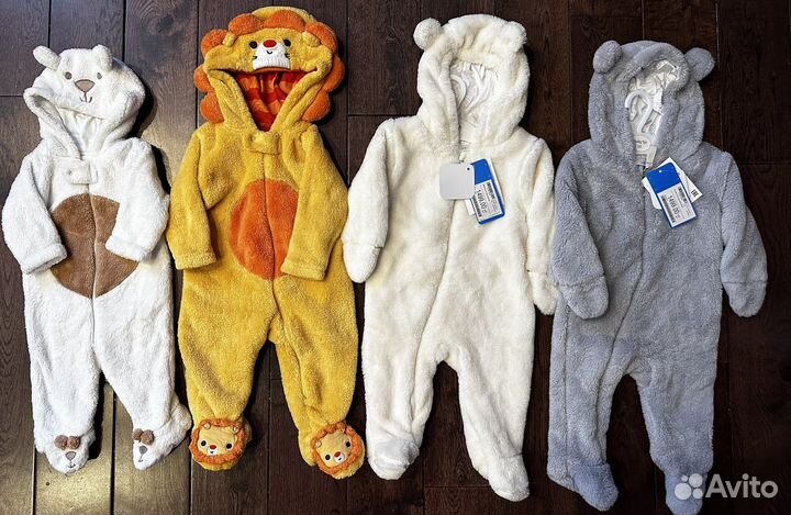 Продам комбинезоны на малыша размер 56-62