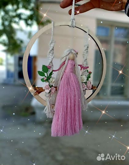 Пано макраме