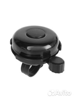 Звонок чёрный (сталь-пластик) 1769