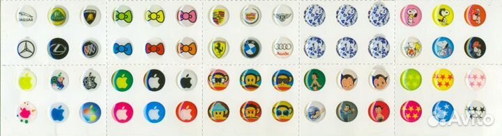 Наклейки на кнопку Home iPhone 4/4S/5/5S/5C