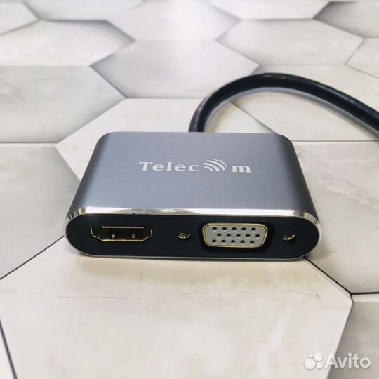 Кабель адаптер мини DP-hdmi/VGA TA6080