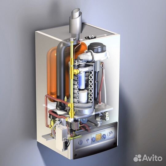 Настенный газовый конденсационный котел отопления