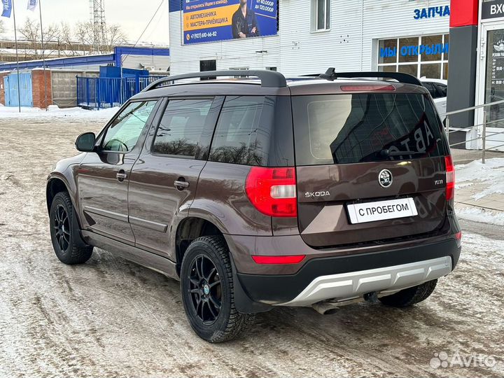 Skoda Yeti 1.6 AT, 2017, 94 500 км