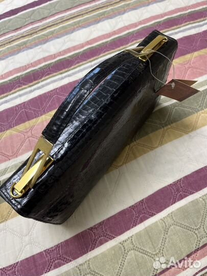 Сумка из кожи крокодила