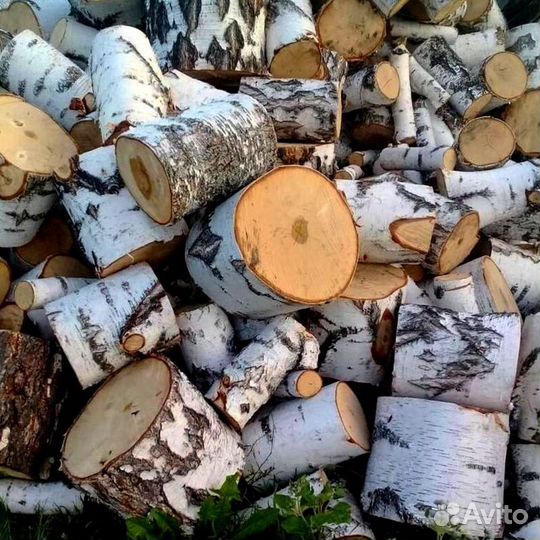 Дрова естесвенной влажности