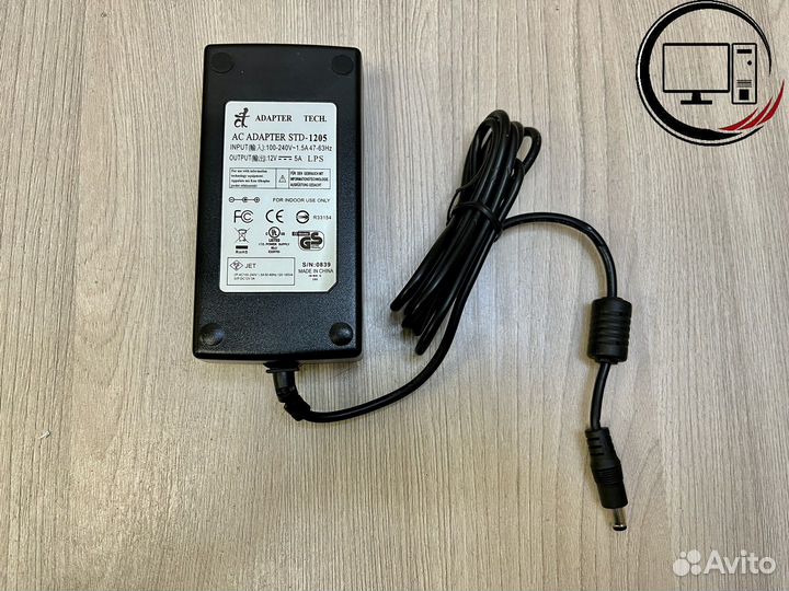 Новые блоки питания 12V 5A