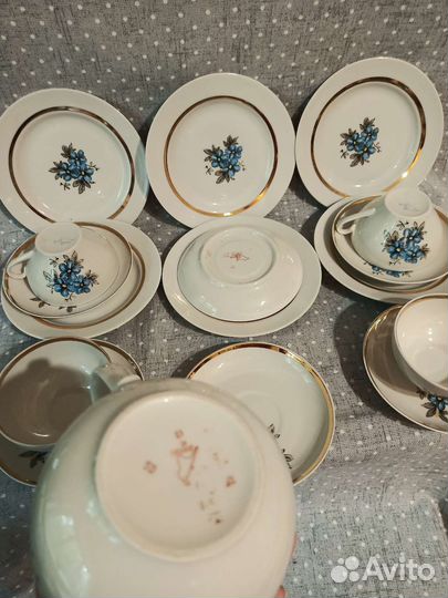 Сервиз чайный СССР 