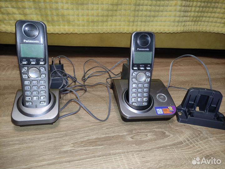 Радиотелефон panasonic 2 трубки