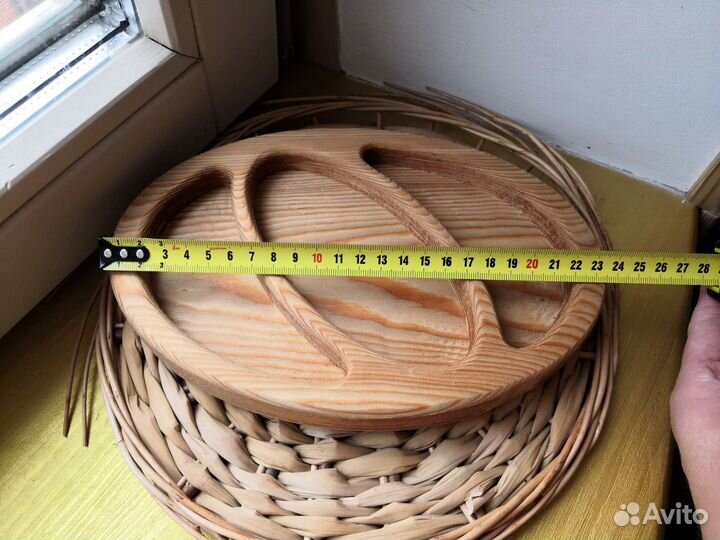 Менажница деревянная, посуда новая