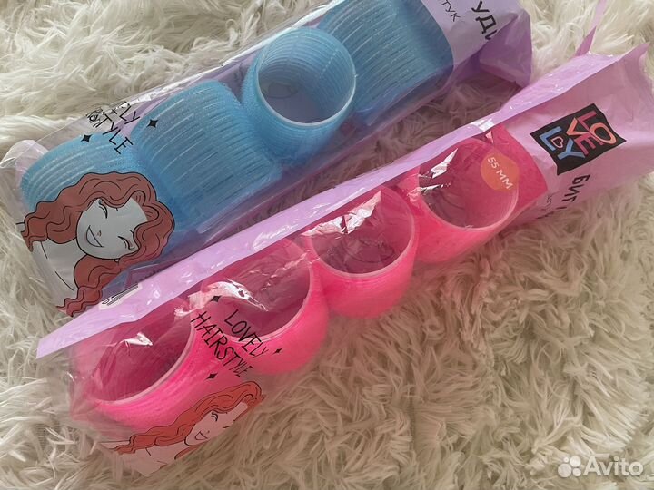 Бигуди липучки для объема 55мм