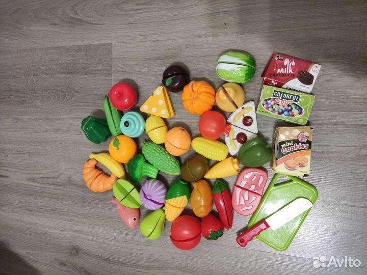 Детская продуктовая Тележка с продуктами