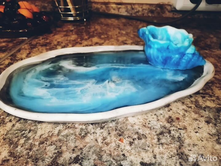 Тарелка ручной работы