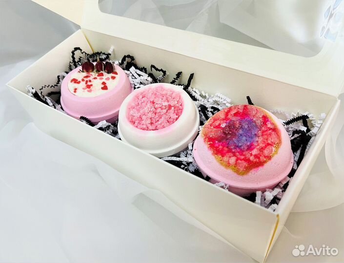 Подарочный набор бомбочек для ванны