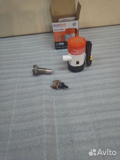 Помпа осушительная в лодку