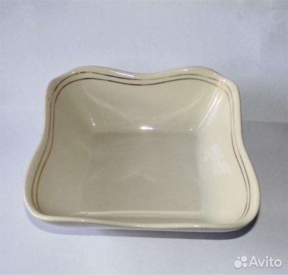 Салатник фарфоровый квадратный Старая Корея