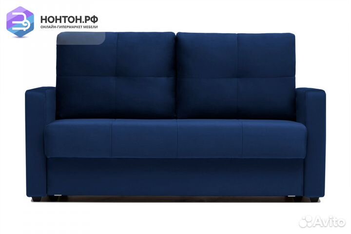 Диван шагающая еврокнижка Вита темно-синий