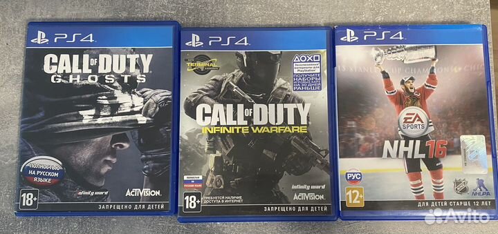 Игры для приставок ps4