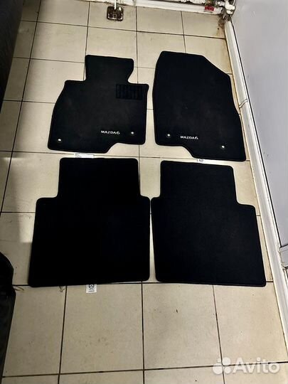 Оригинальные коврики mazda 6 2021 г