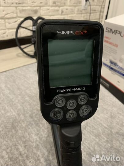 Металлоискатель nokta makro simplex plus бу