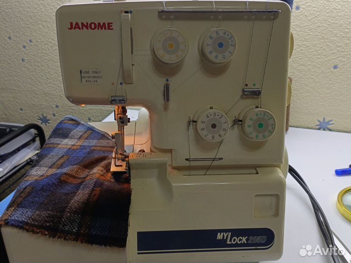 Оверлок janome my lock205 d