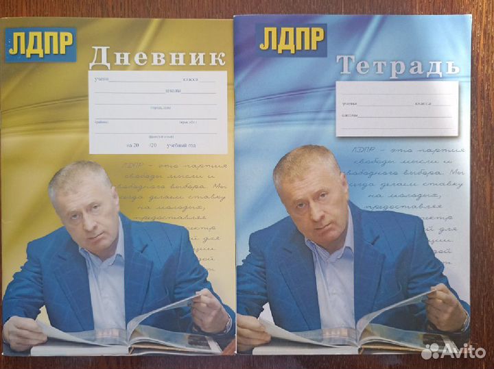 Тетрадь и дневник лдпр